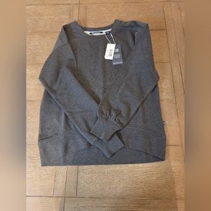 Cutter & Buck Men's Charcoal Crewneck Sweater